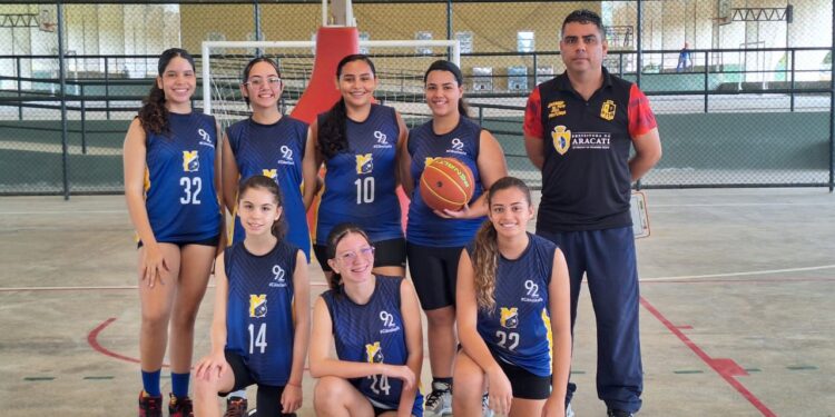 Representando o Aracati, Colégio ISJ pode se consagrar campeão estadual no basquete feminino nos jogos escolares