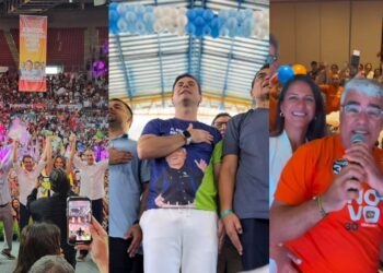 PT, União Brasil e Novo oficializam candidaturas à Prefeitura de Fortaleza