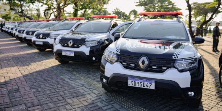 Forças de Segurança do Ceará recebem 59 veículos para reforço nesta sexta-feira