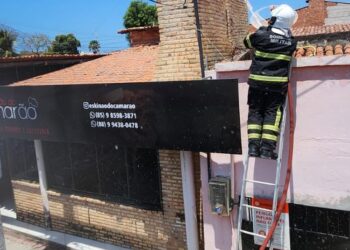 Incêndio em restaurante em Aracati é controlado pelo Corpo de Bombeiros