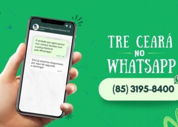 Eleitor cearense agora tem acesso à Justiça Eleitoral pelo WhatsApp