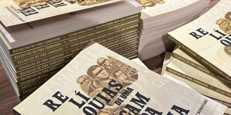Lançado na última sexta-feira (27) o livro “Relíquias de uma Campanha”
