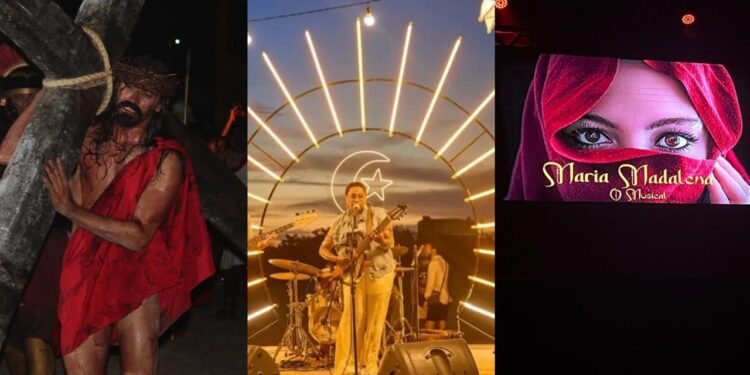 Paixão de Cristo em Quixaba, Sunset em Canoa  e Musical Maria Madalena na Bom Retiro movimentaram feriadão da Semana Santa