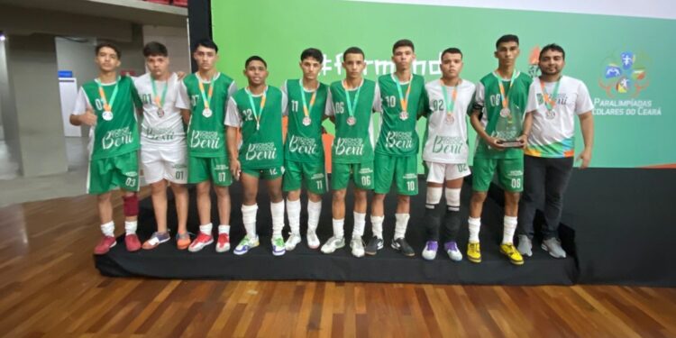 Aracati conquista vice-campeonato estadual no CFO dos Jogos Escolares em Fortaleza