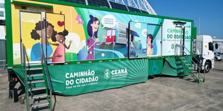 Caminhão do Cidadão percorre nove municípios nesta semana