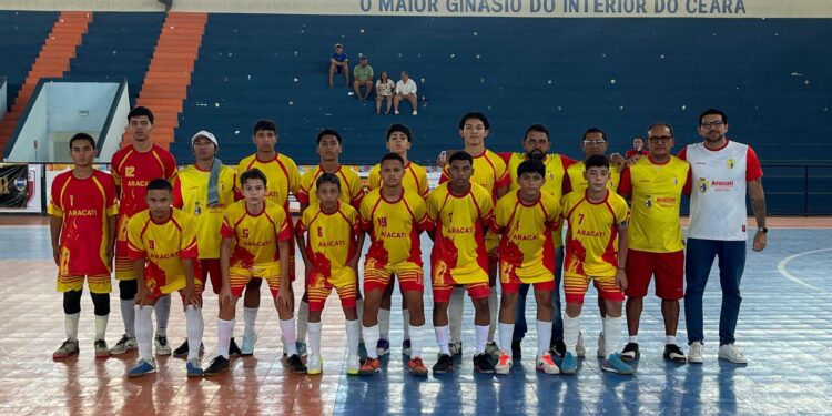 Futsal de base: Aracati estreia com vitórias no Cearense