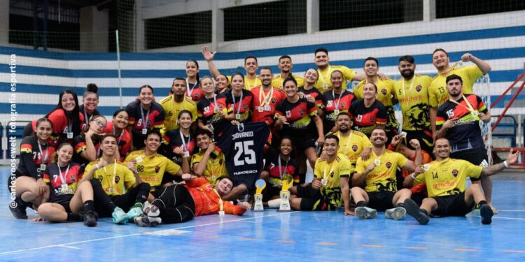 Aracati conquista título masculino e vice no feminino na 1ª etapa da Liga Jaguaribana de Handebol
