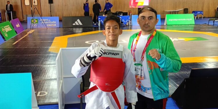 Isaías das Chagas representa Aracati na etapa nacional dos Jogos da Juventude em Brasília