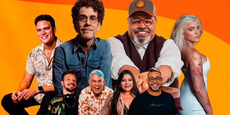 Com Nando Reis e Jorge Aragão, Prefeitura de Aracati divulga programação musical completa do 8° Festival de Gastronomia e Cultura