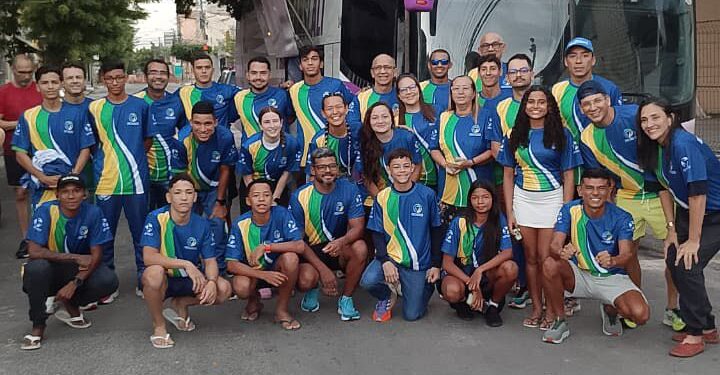 Delegação do Ceará, com maioria de aracatienses, disputa Brasileiro de Triathlon em João Pessoa