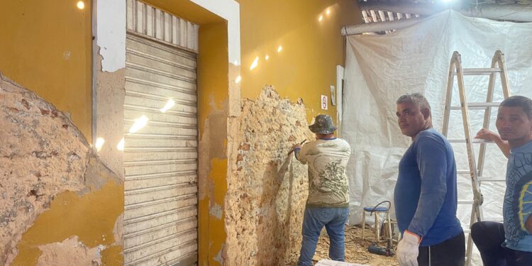 Mercado Municipal de Aracati está sendo revitalizado