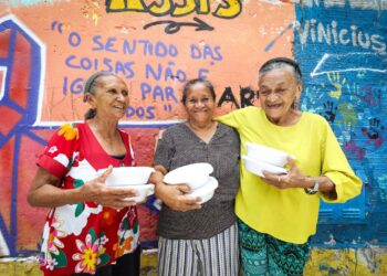 PESQUISA: 97,2% dos beneficiários das cozinhas Ceará Sem Fome se declaram satisfeitos com as refeições
