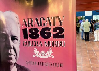 Lançamento de livro sobre a cólera de 1862 movimenta Aracati