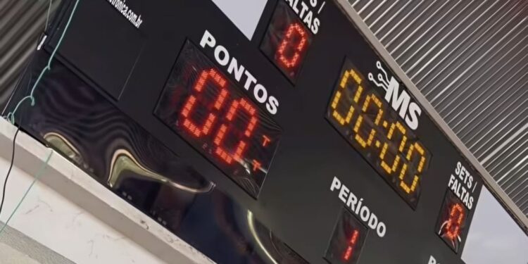 Aracati: Ginásio Senador Carlos Jereissati recebe novo placar digital