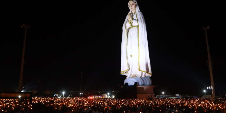 Maior estátua de Nossa Senhora de Fátima do mundo é inaugurada no Crato