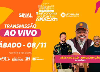 Sinal segue com transmissão ao vivo do 8° Festival de Gastronomia e Cultura do Aracati