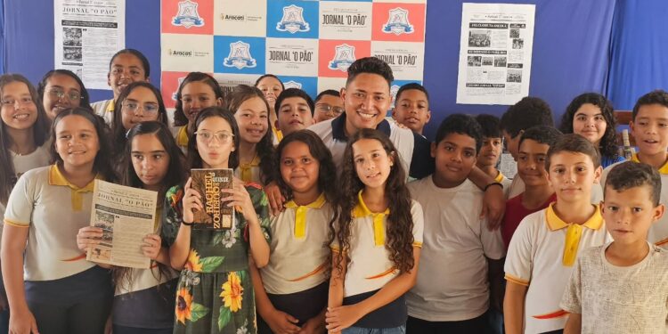Alunos do 5º ano da Escola Antônio Monteiro lançam segunda edição do jornal “O Pão”