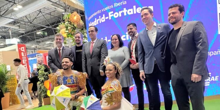FITUR-Madri: Em conjunto com a Ibéria, Ceará realiza ativação na Feira de Turismo Internacional 2026