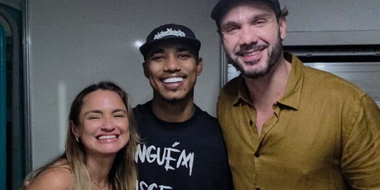 Durante encontro com Roberta de Bismarck e Guilherme Bismarck, O Kannalha manda recado para Aracati