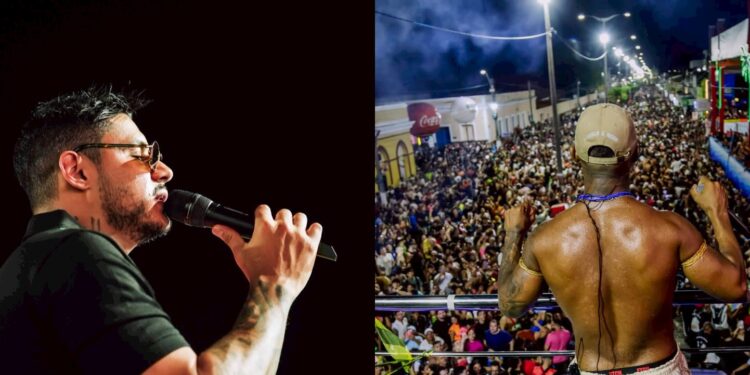 Hungria e O Kanalha movimentaram a primeira noite do Carnaval de Aracati 2026