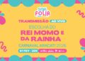 Sinal transmite ao vivo a Festa do Rei Momo e Rainha do Carnaval do Aracati 2026