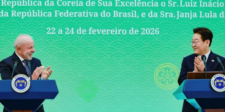 Em Seul, Lula anuncia acordos comerciais com a Coreia do Sul