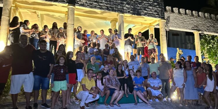 Inaugurada a iluminação permanente dos cenários da Paixão de Cristo de Quixaba; Sinal transmitirá o espetáculo ao vivo