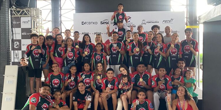 Atletas aracatienses da Academia Força e Honra são destaque no Campeonato Cearense de Taekwondo 2026 com 28 medalhas