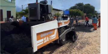 Aracati: Córrego de Ubaranas recebe a tão sonhada pavimentação asfáltica