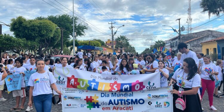 Aracati promove hoje 2ª Caminhada das Famílias Atípicas