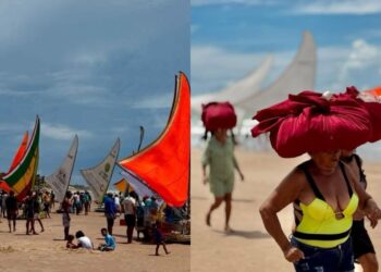 Regata da Paixão e Corrida das Trouxas movimentaram Quixaba neste domingo