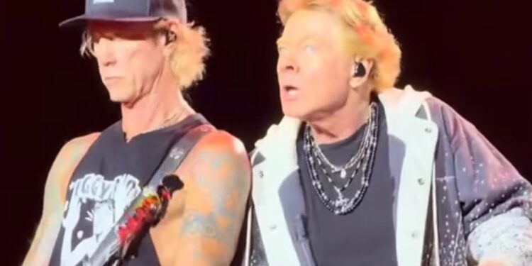 Show do Guns N’ Roses movimenta o sábado em Fortaleza com público de 50 mil pessoas