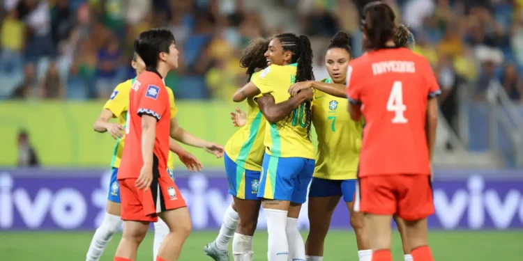 Feminino: Brasil deslancha com Kerolin e goleia Coreia do Sul pelo Fifa Series