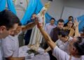 Momento de acolhida marca passagem da imagem peregrina de Nossa Senhora de Fátima em Aracati