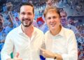 Deputado Guilherme Bismarck se reúne com Senador Camilo Santana