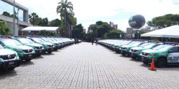 Com a entrega de mais 72 viaturas, Ceará ultrapassa a marca de mil novos veículos para Polícia Militar