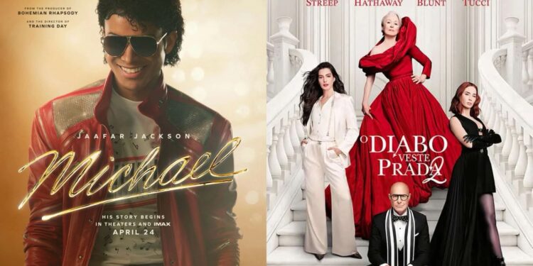Filmes “Michael” e “O Diabo Veste Prada 2” atraem grande público no Cine Bom Vizinho em Aracati