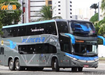 Viação Princesa inicia operações no Litoral Leste e Vale do Jaguaribe após articulação de Guilherme Bismarck
