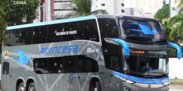 Viação Princesa inicia operações no Litoral Leste e Vale do Jaguaribe após articulação de Guilherme Bismarck