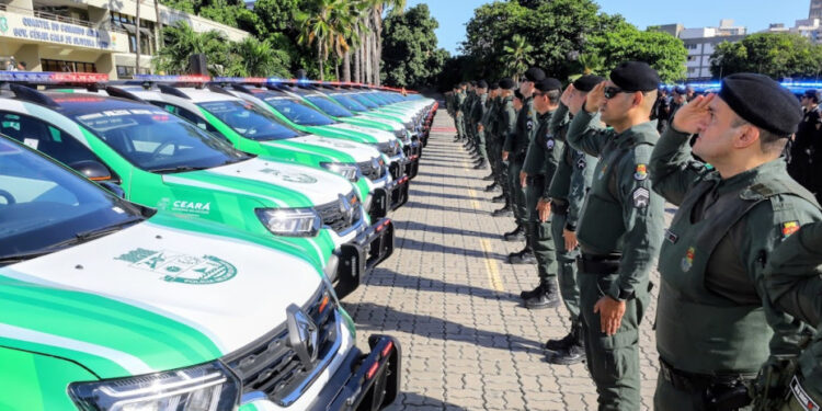 Ceará reforça segurança com entrega de mais 135 novas viaturas para PMCE, Polícia Civil e Guardas Municipais