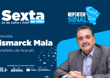 Logo mais: Entrevista com o ex-prefeito de Aracati, Bismarck Maia, no Repórter Sinal