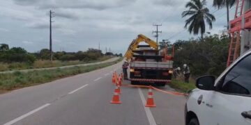 Enel registra mais dois casos de furto de cabos em Aracati e Beberibe na madrugada desta quarta-feira (8)