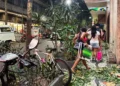 Ventania causa apagão e paralisa transportes no Rio de Janeiro