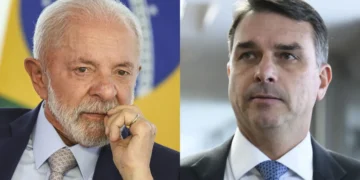 Lula e Flávio Bolsonaro têm rejeição de 49%, aponta PoderData/Aya