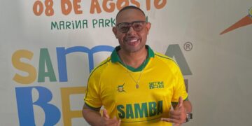 Com aracatiense Sérfano Giló, Samba Brasil 2026 celebra 20 anos em Fortaleza neste sábado