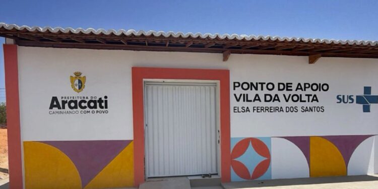 Aracati entrega novas instalações do Ponto de Apoio de Saúde Vila da Volta nesta terça-feira (22)
