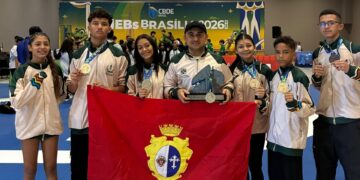 Atletas de Aracati conquistam cinco medalhas nos Jogos Escolares Brasileiros em Brasília