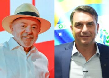 Lula e Flávio Bolsonaro aparecem empatados com 44% em cenário de segundo turno, aponta Real Time