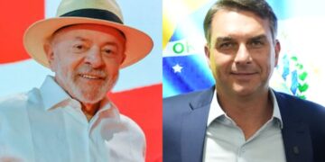 Lula e Flávio Bolsonaro aparecem empatados com 44% em cenário de segundo turno, aponta Real Time